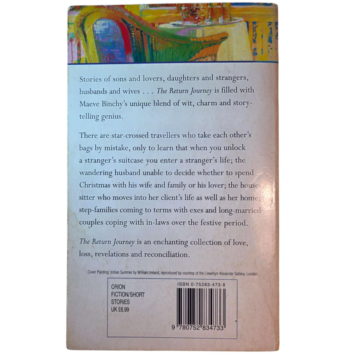 The Return Journey: And Other Stories  Maeve Binchy
