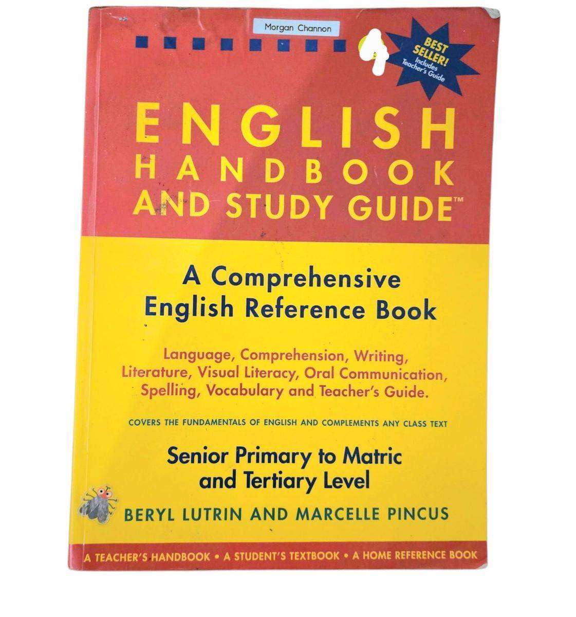 English Handbook and Study Guide - Beryl Lutrin & Marcelle Pincus