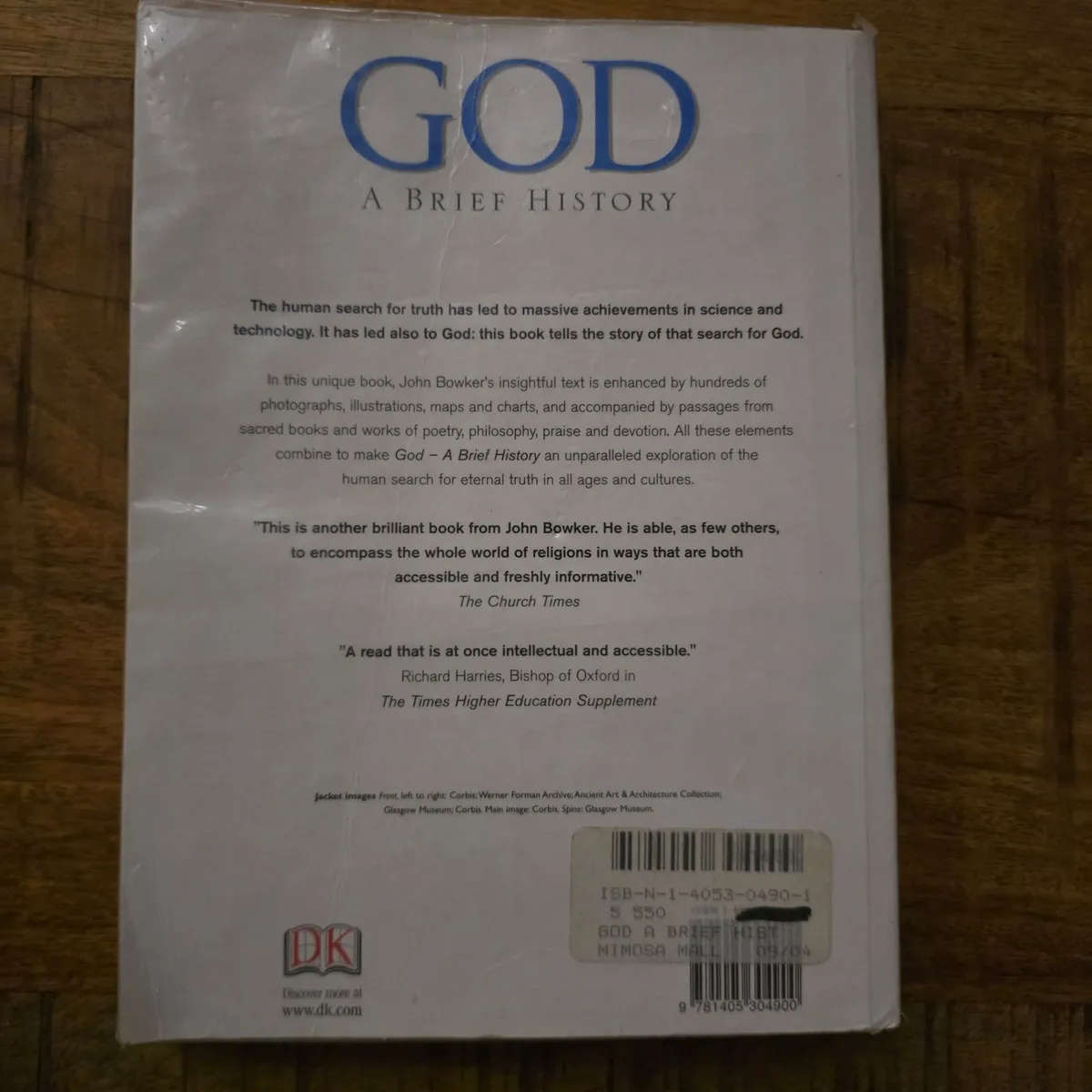 God: A brief history - John Bowker