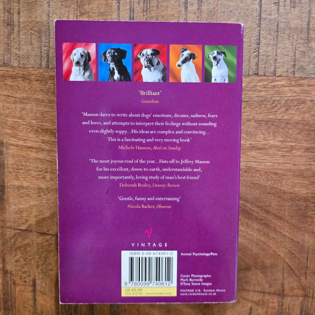 Dogs never lie about love - Jeffrey Masson