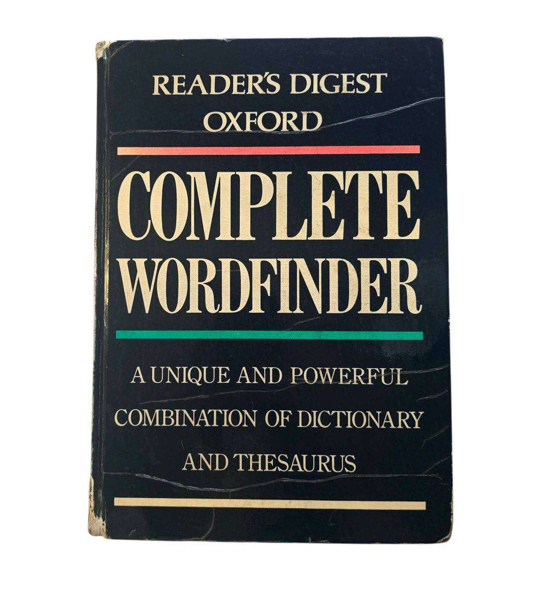 Oxford Complete word finder
