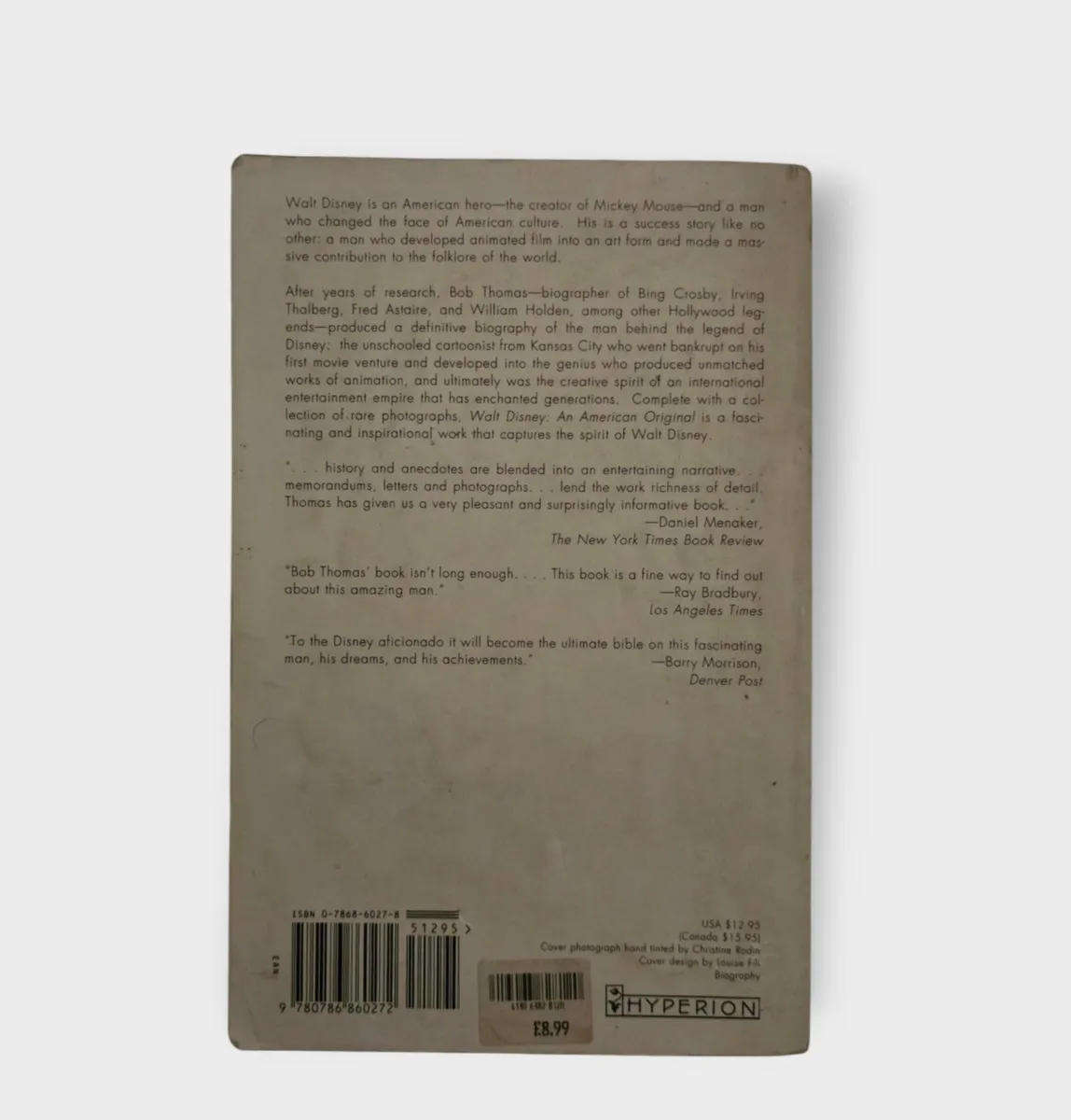 Walt Disney: An American original - Bob Thomas