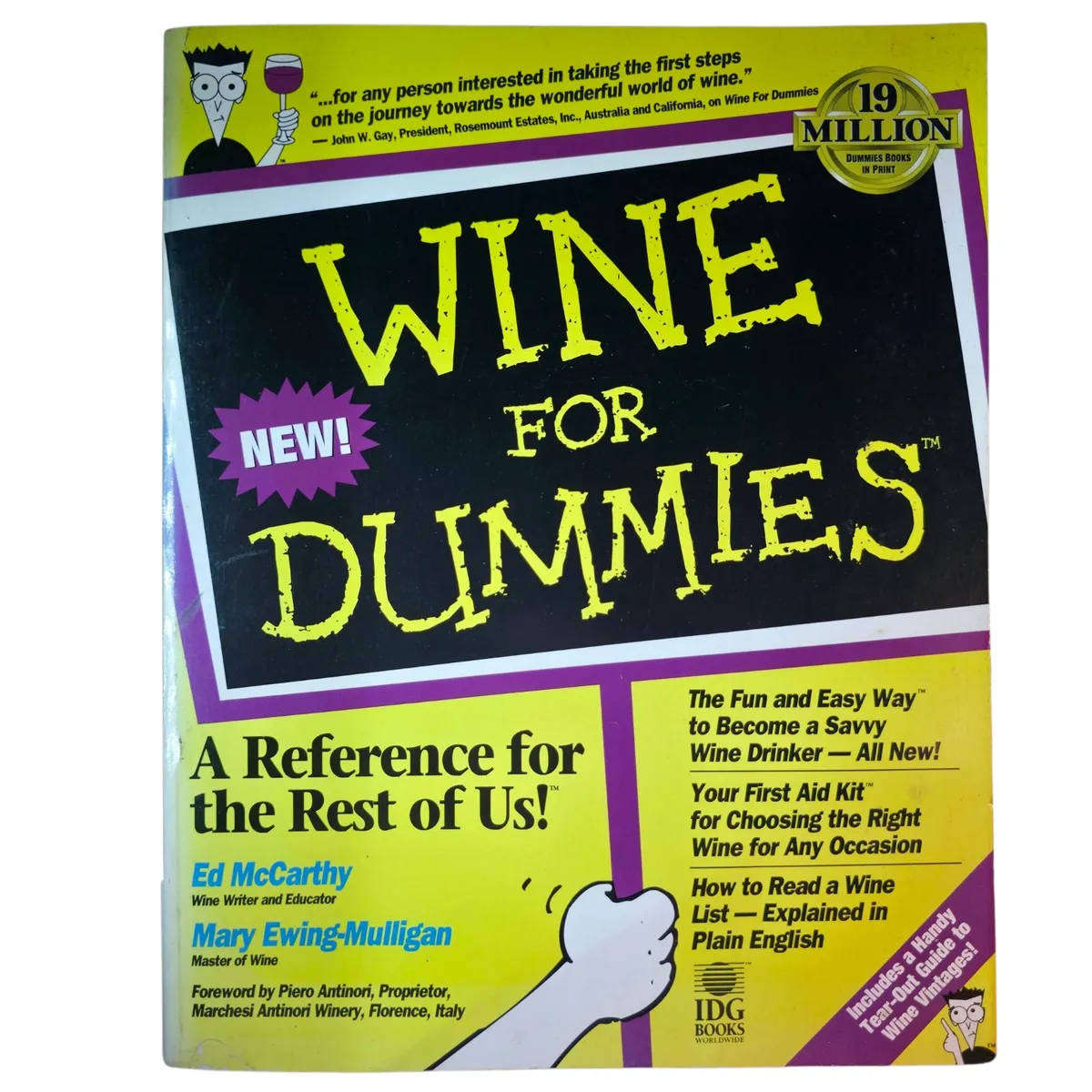 Wine for Dummies - Ed McCarthy