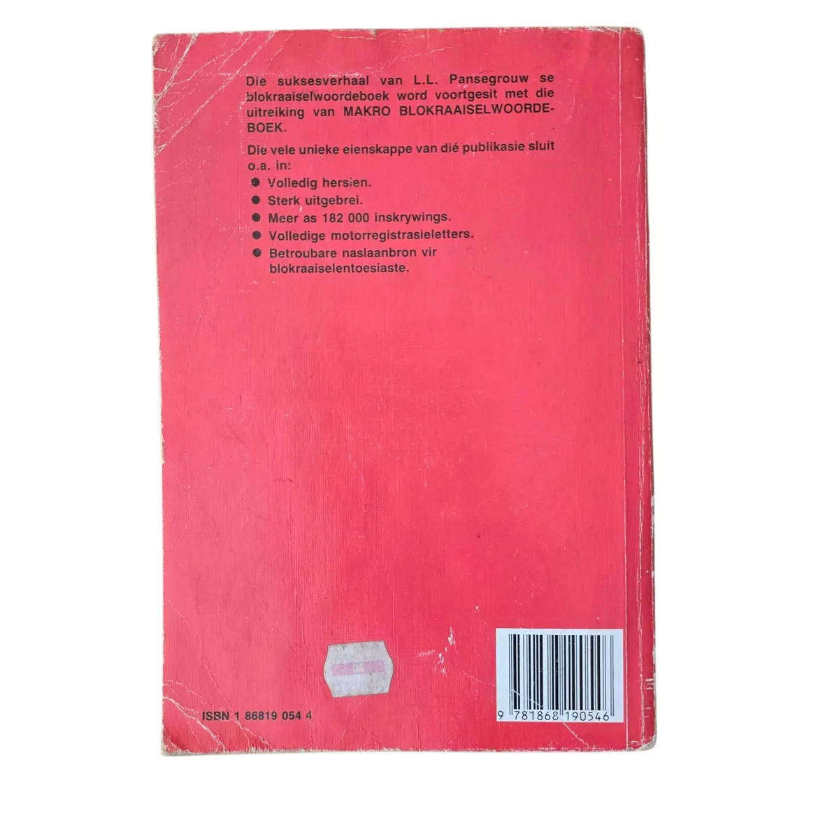 Makro Blokraaiselwoordeboek - LL Pansegrouw