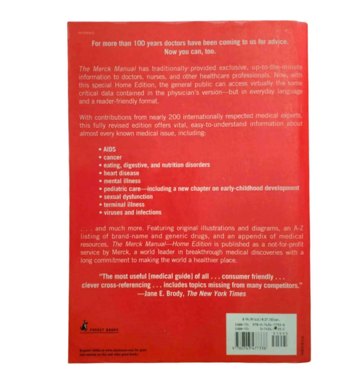 The Merck Manual of Medical Information