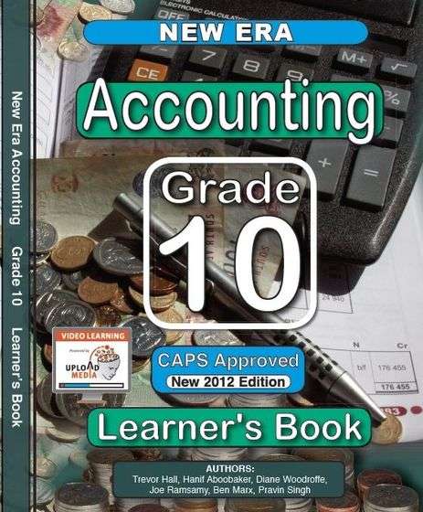 New Era Accounting G10 Textbook Paperback CAPS Approved New 2012 Edition