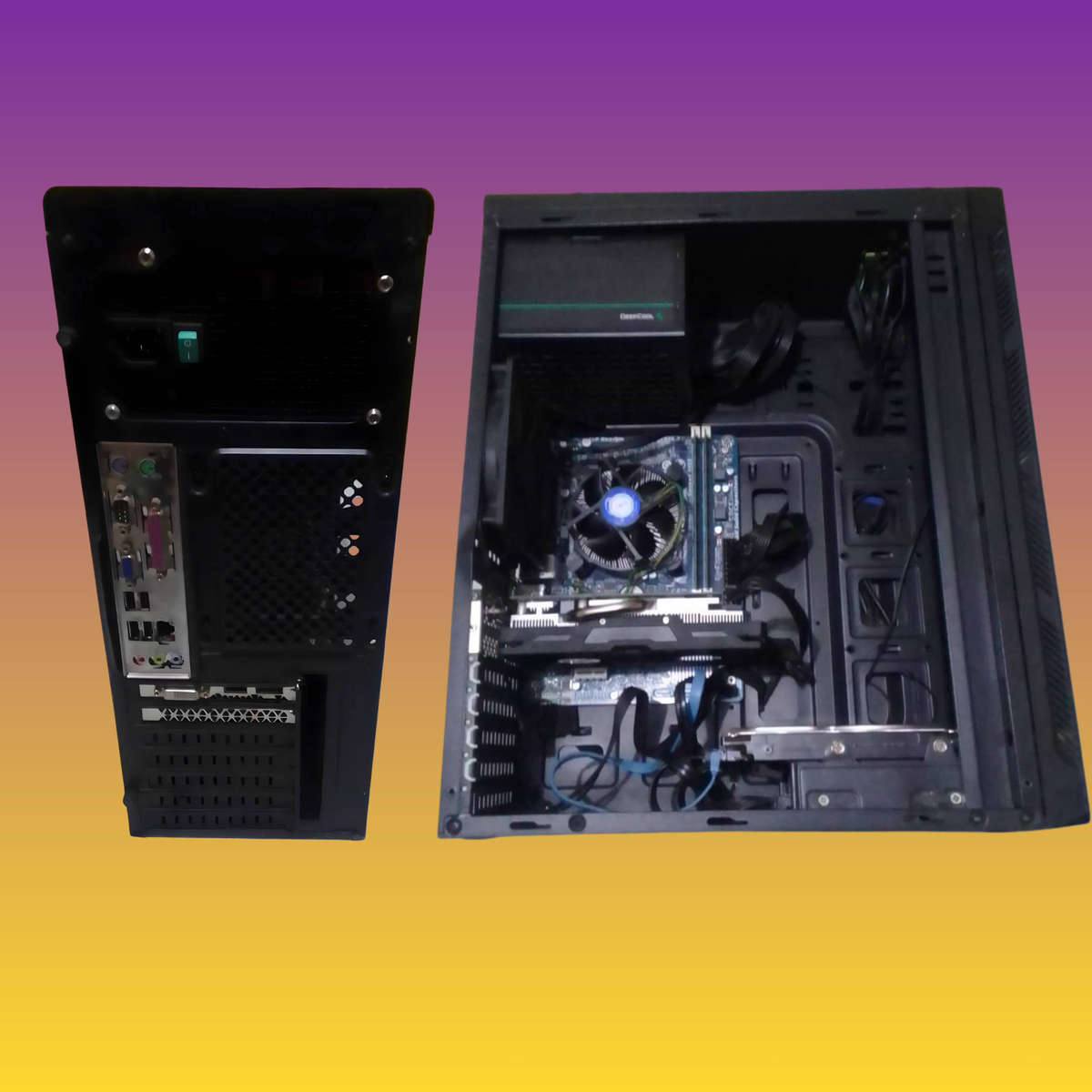 Gaming PC  i7 + RX 580 + 16GB RAM + SSD + Xbox Controller