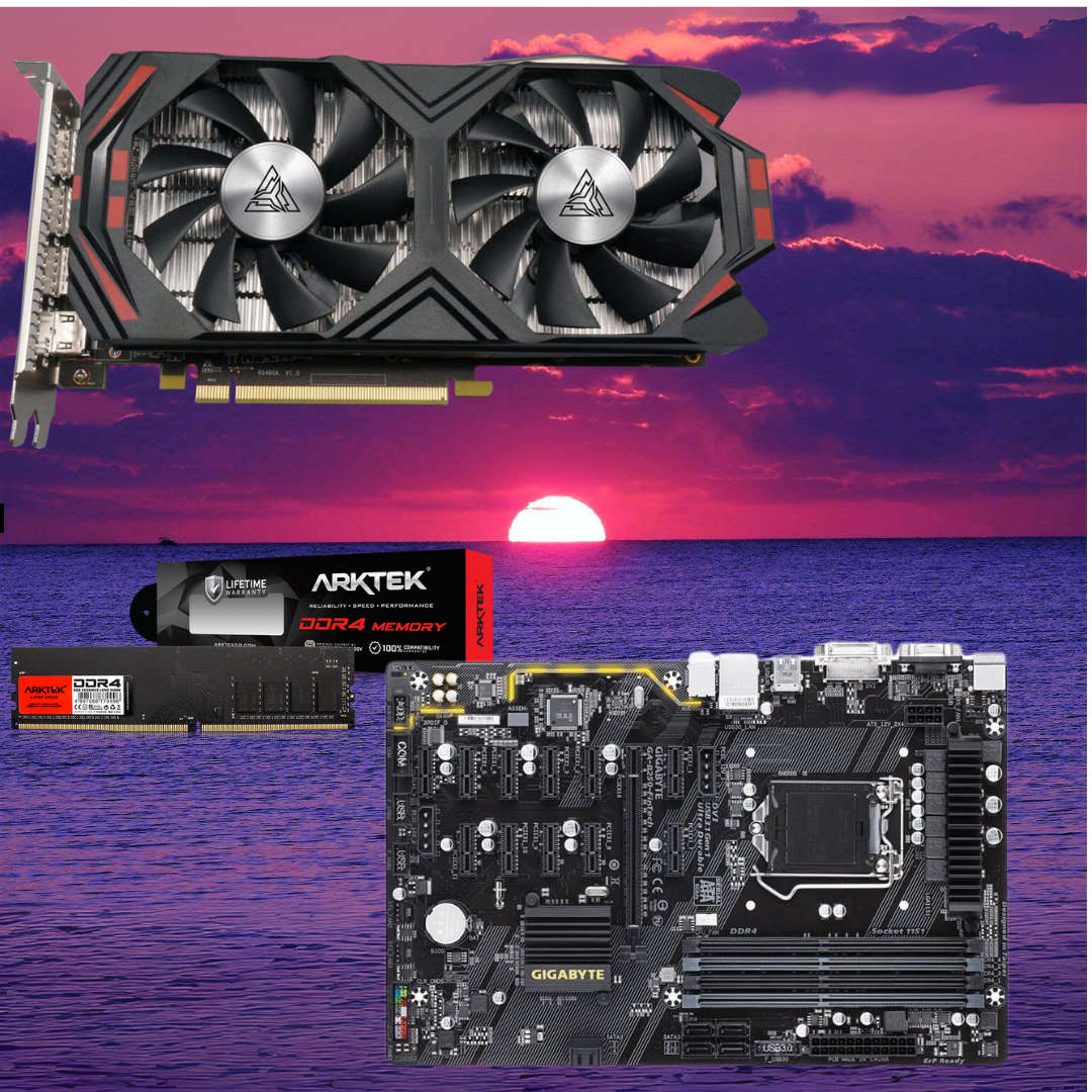 Gaming/Workstation PC i5-7500, RX 580 8GB, 12GB RAM, 256GB SSD + 750GB HDD, Win 11