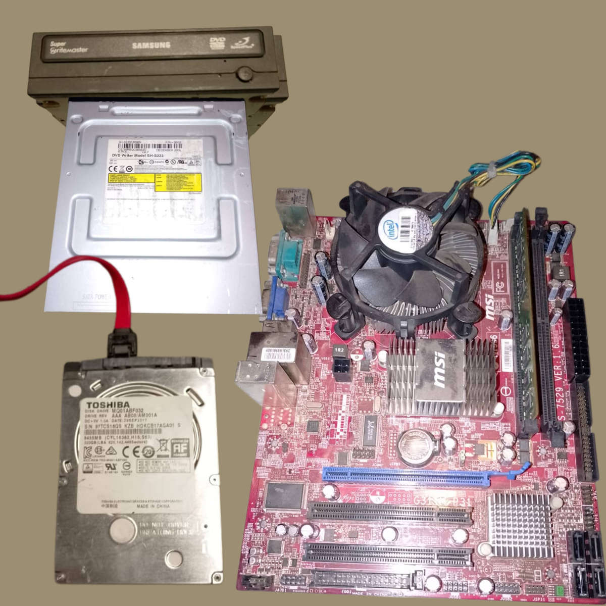PC Parts Bundle  Tested & Working