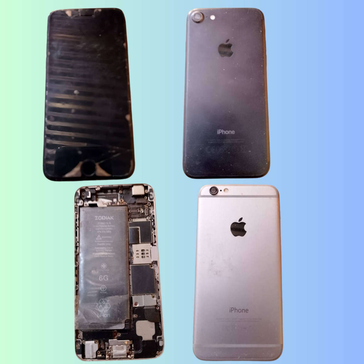 2x iPhones for Parts / Repair  iPhone 7 & iPhone 6