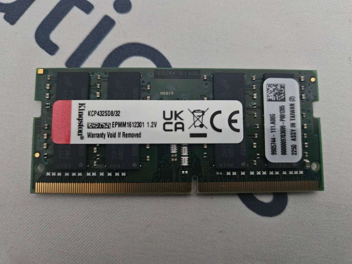 Kingston 32GB DDR4 laptop memory module (SO-DIMM)