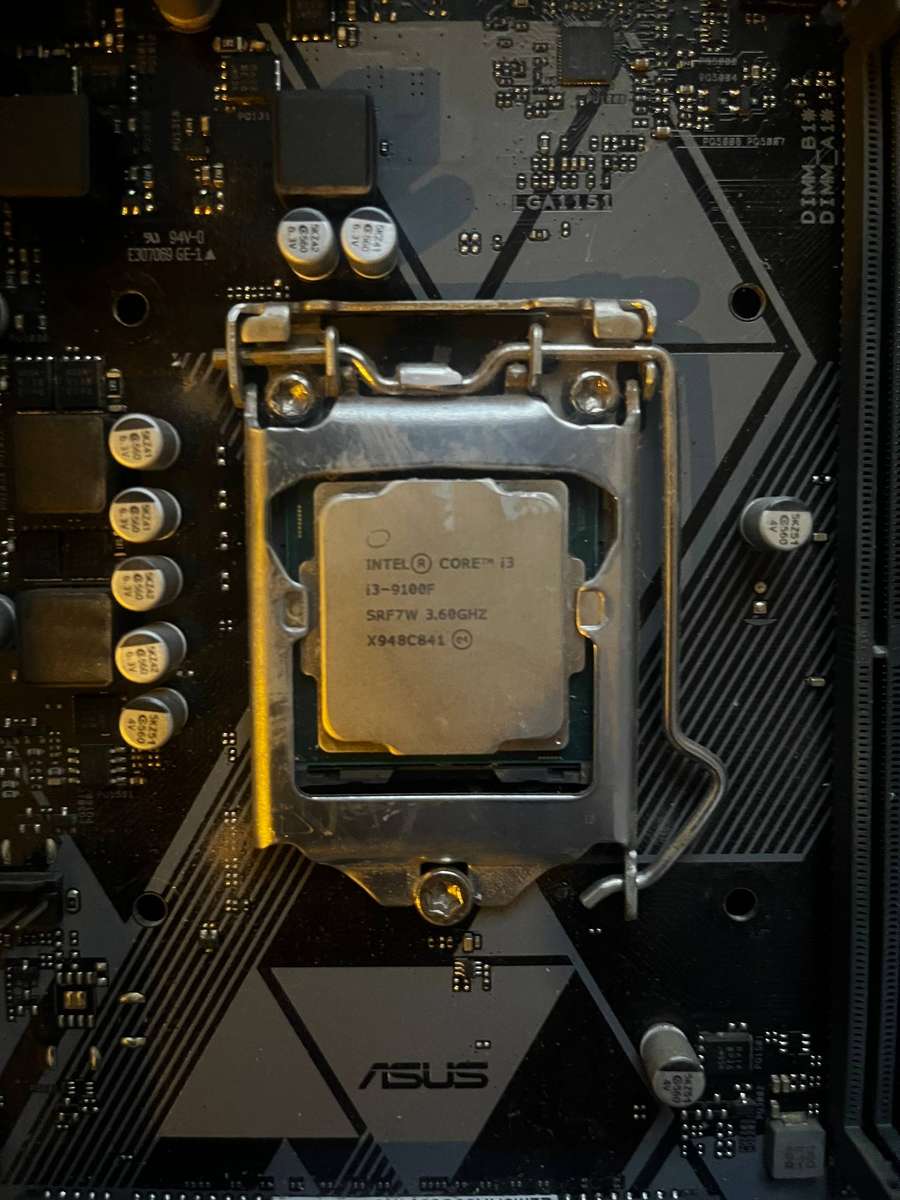 Motherboard and CPU