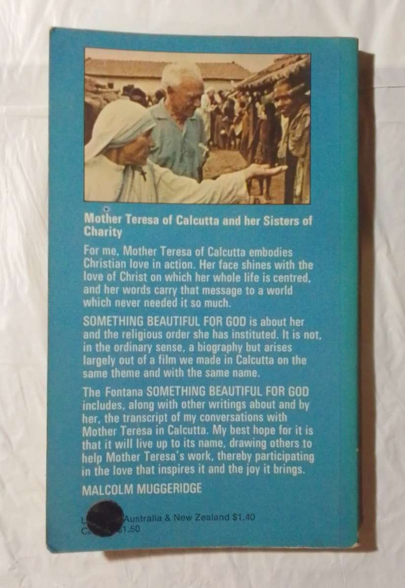 Something beautiful for god-By: Malcolm Muggeridge