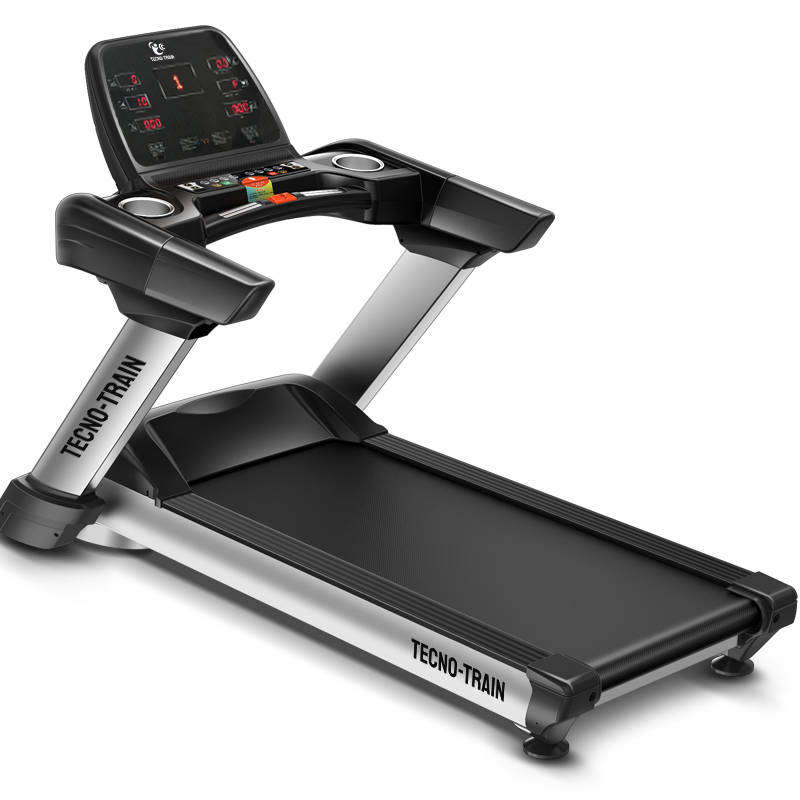 Tecno Train M8 Full Commercial Grade Cardio Treadmill with 7HP AC motor with Bluetooth & Speakers