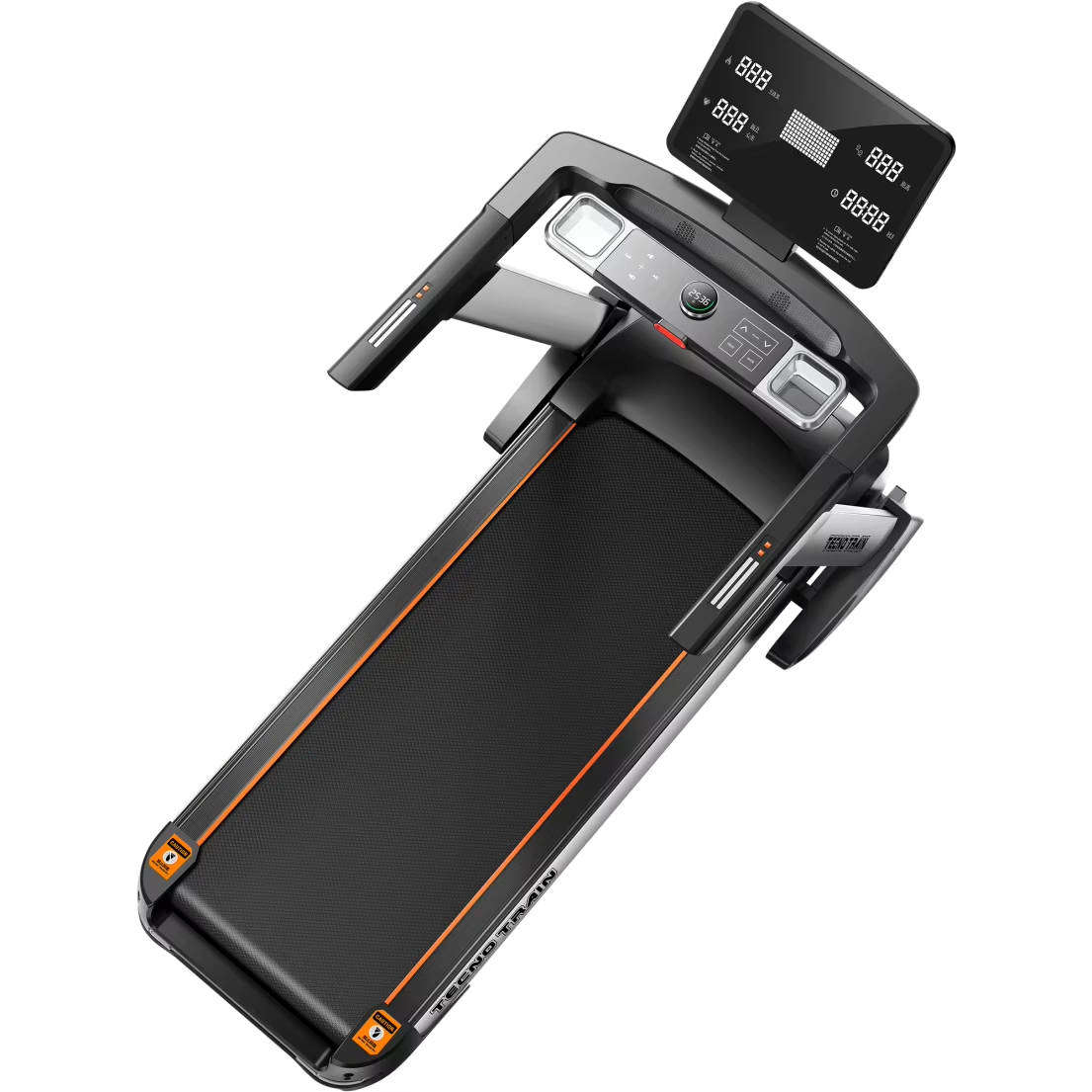 TECNO TRAIN 2025 GTS9 Semi Commercial Treadmill 4.5hp Bluetooth Kinomap Zwift Fitshow Strava