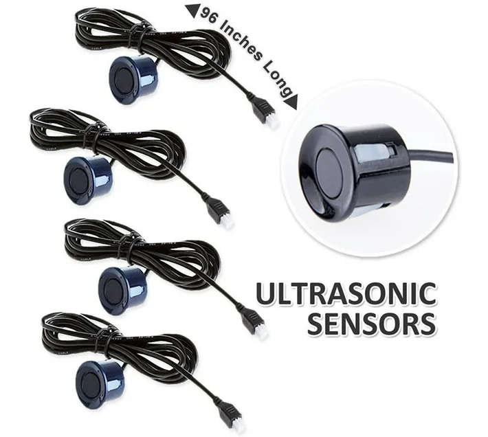 Universal Car Parking Sensor (white sensor)