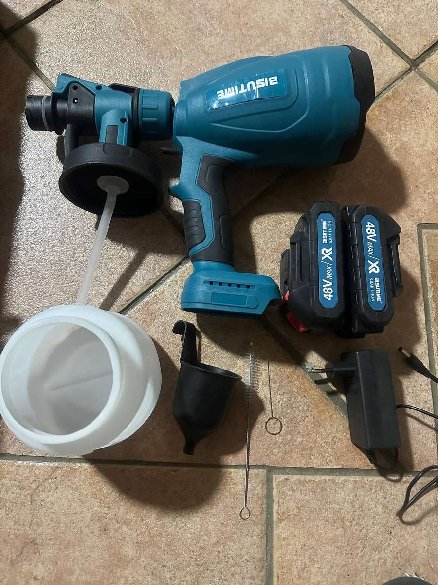 18V Cordless HVLP Paint Sprayer with 2 Battery