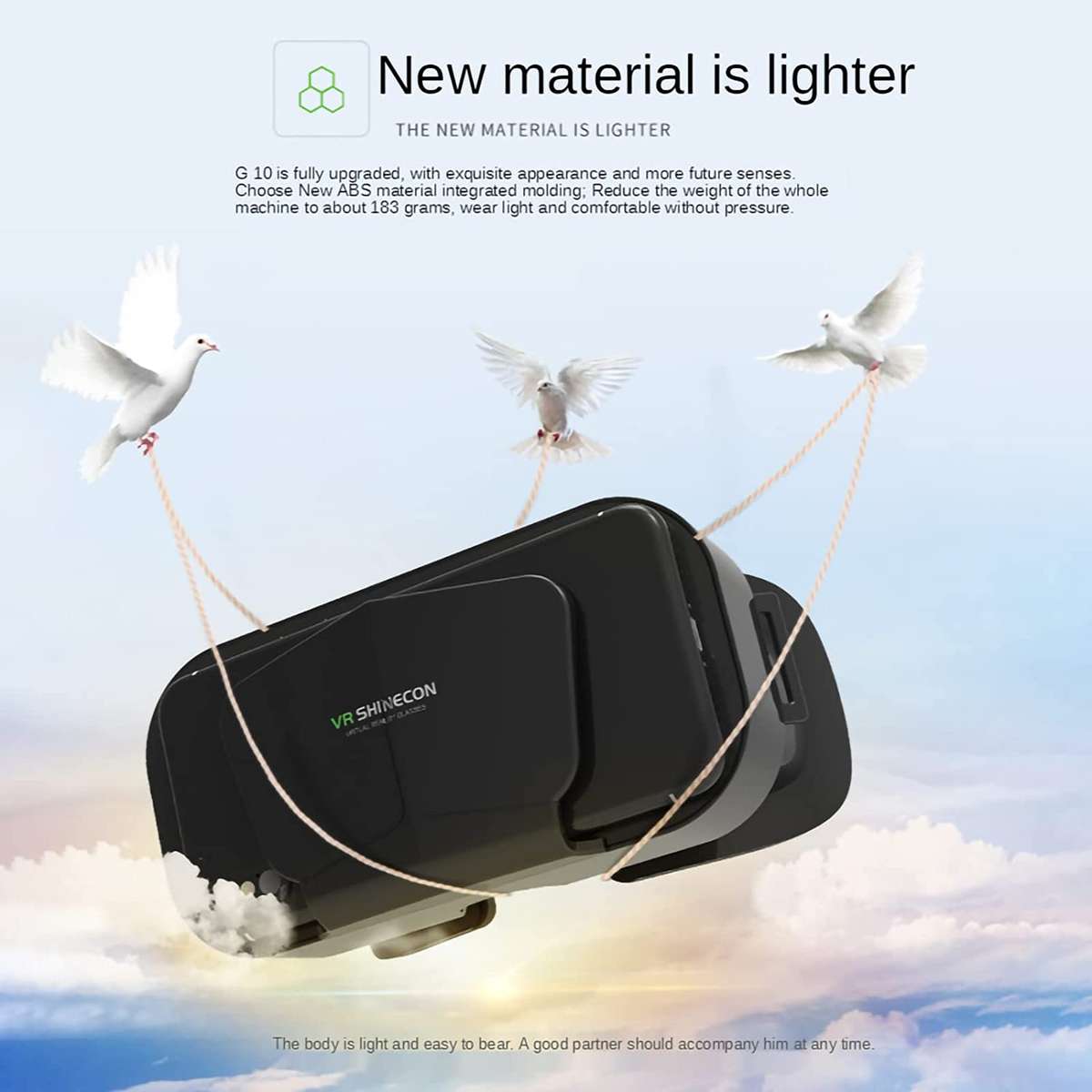 G10 VR 3D Virtual Reality Headset Glasses