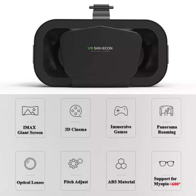 G10 VR 3D Virtual Reality Headset Glasses