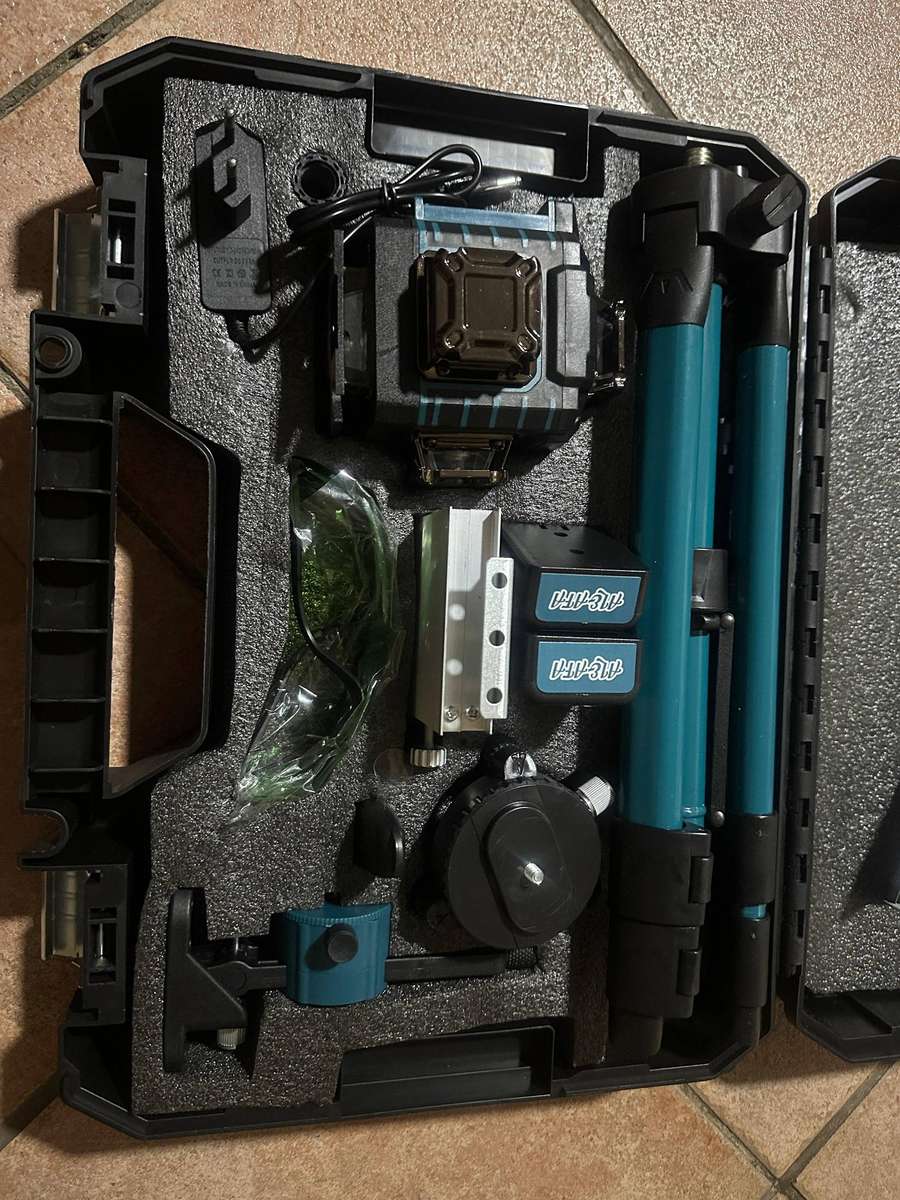 Industrial 4D 16 Green Laser Line Self Leveling Mapping Tool, Case