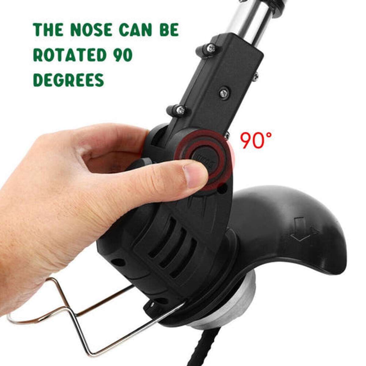 13Pc Cordless Weed / Grass Cutter Hedge Trimmer With 2 x Batteries