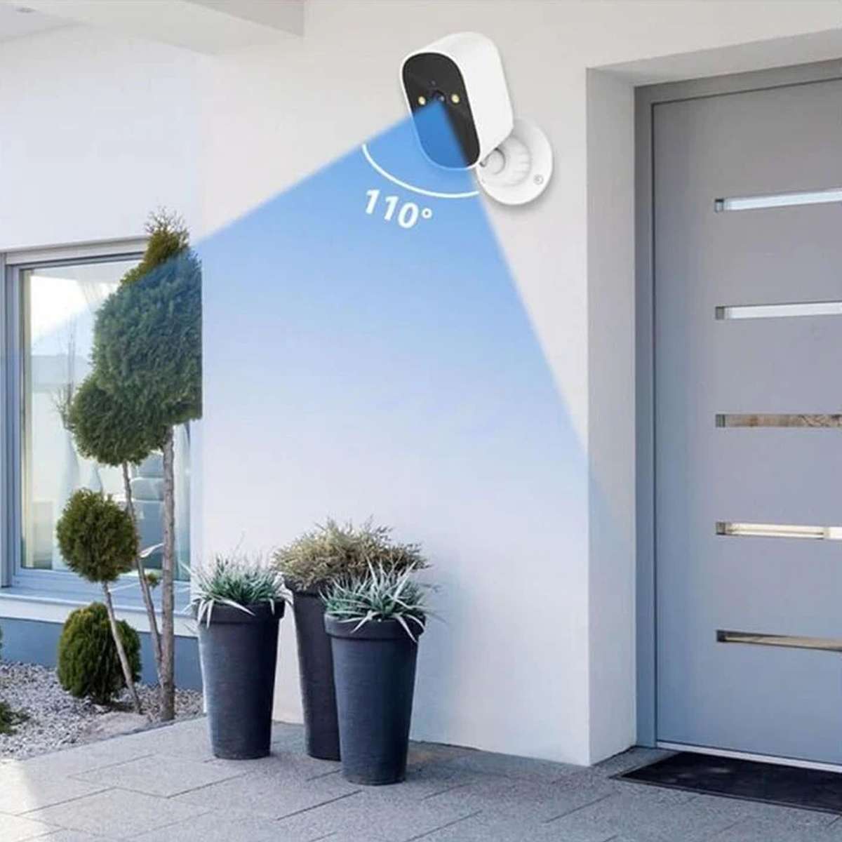 All Weather Home HD Wireless Security Camera With 2 Way Audio