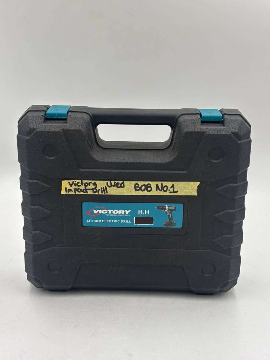 28 Pc Wireless Impact Drill Set With 2 Lithium Battery Packs, Case