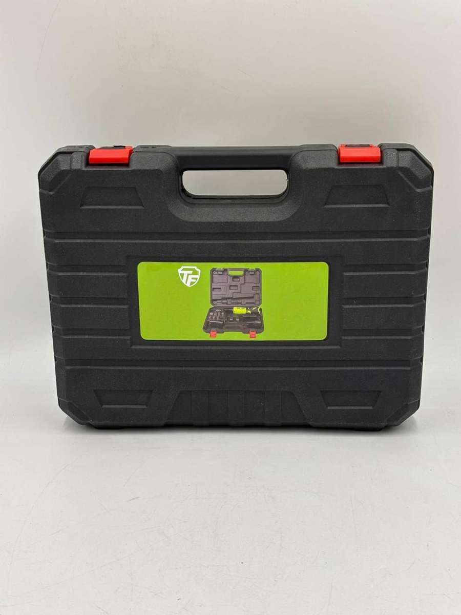 Cordless Power Ratchet Wrench Set With 2 Battery Packs, 7 Sockets