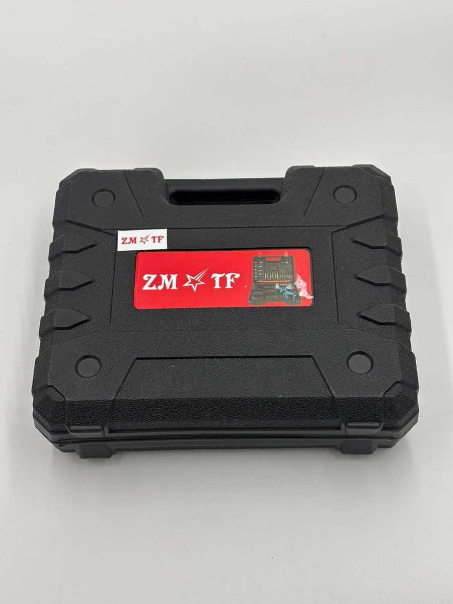 30 Piece Wireless Drill Set With 2 Lithium Ion Battery Packs, Case