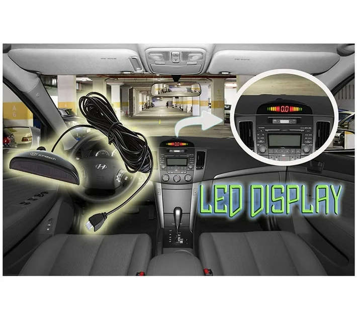 Universal Car Parking Sensor (white sensor)