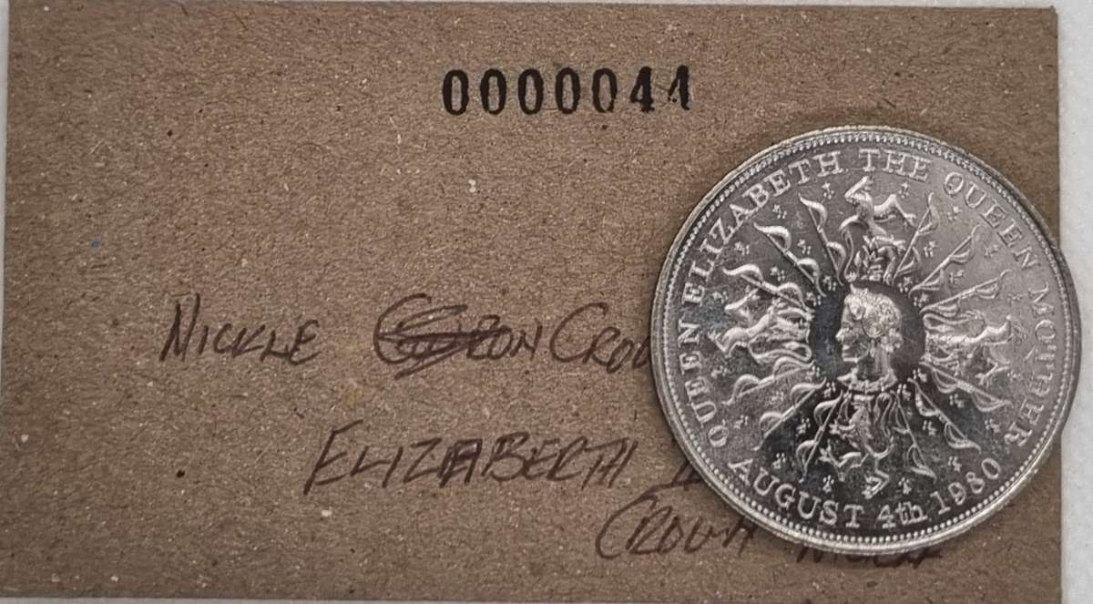 1980 Elizabeth II Nickel Crown