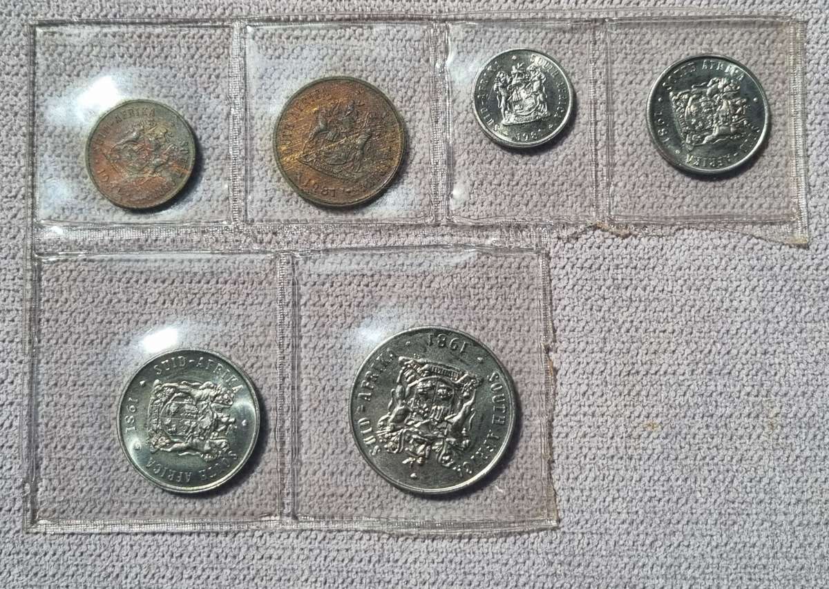1981 SA Coin Mint pack