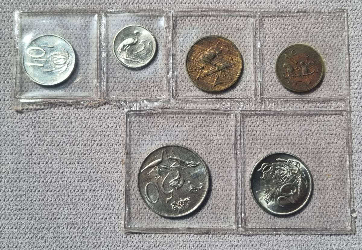 1981 SA Coin Mint pack