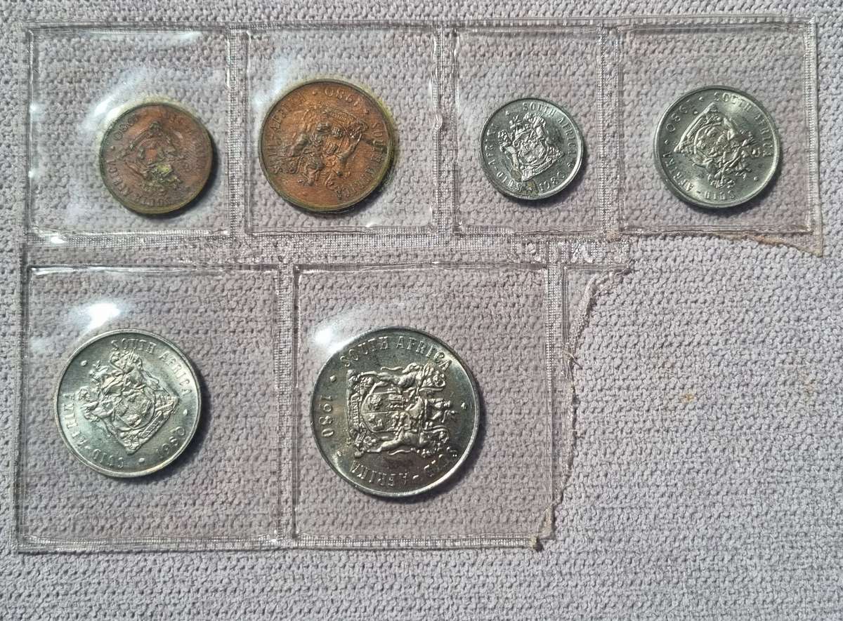 1980 SA Coin Mint Pack