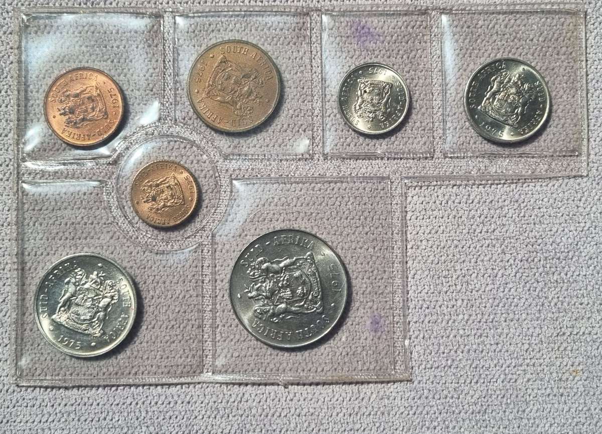 1975 SA Coin Mint Pack #2