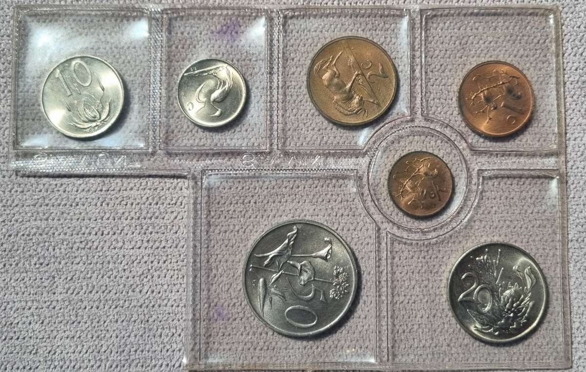 1975 SA Coin Mint Pack #2