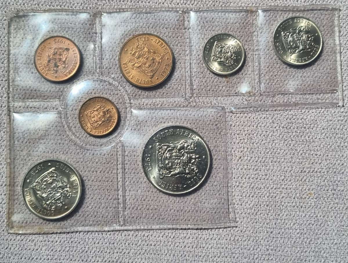 1973 SA Coin Mint Pack #2