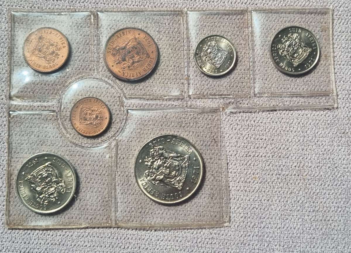 1971 SA Coin Mint Pack #2