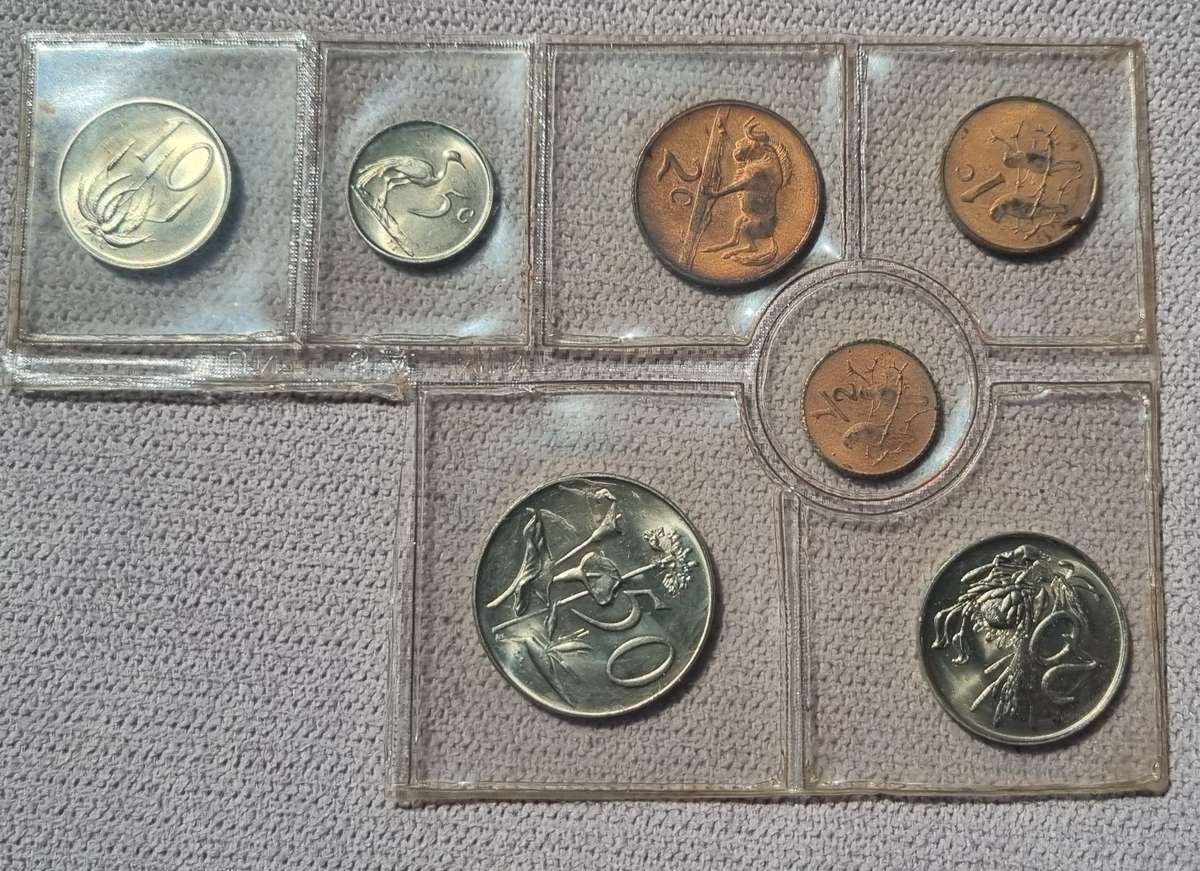 1971 SA Coin Mint Pack #2