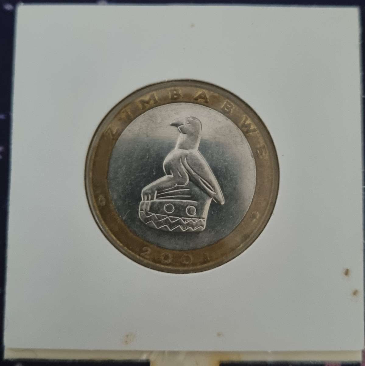 2001 Zimbabwe 5 dollar