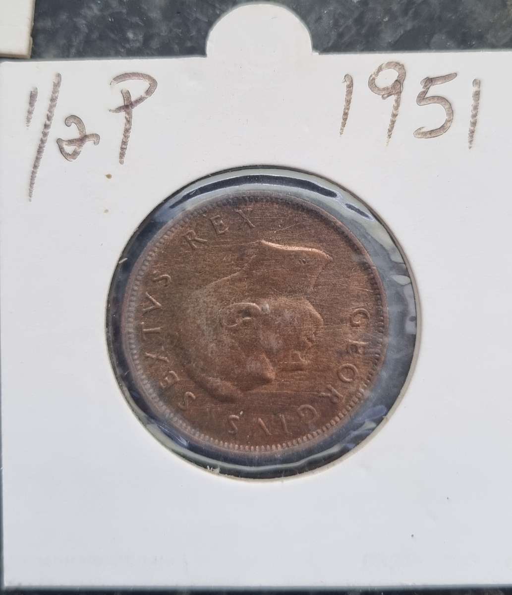 SA 1/2 Pennies 1946 - 1953