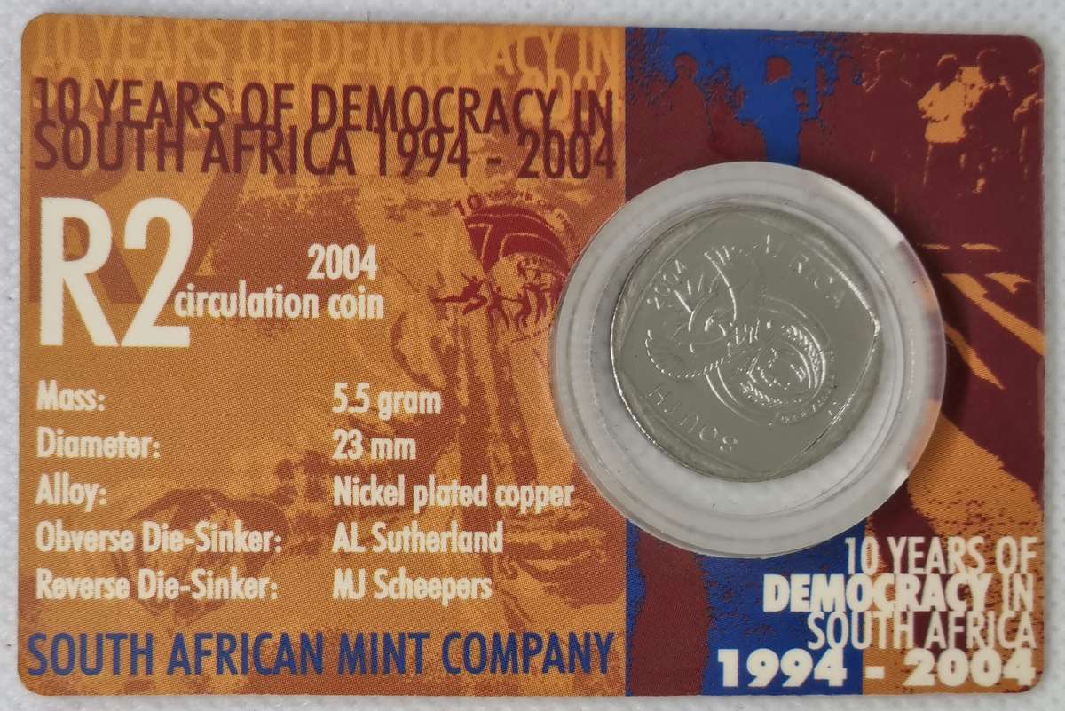 2004 R2 UNC circulation coin