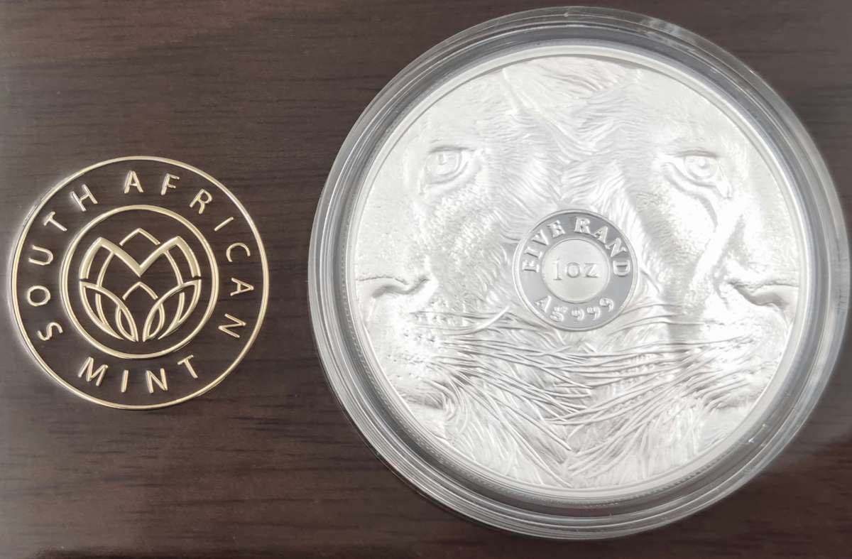 2025 1oz Silver Krugerrand Lion Privy Mark and 1oz Silver Lion Combo Set Series 3