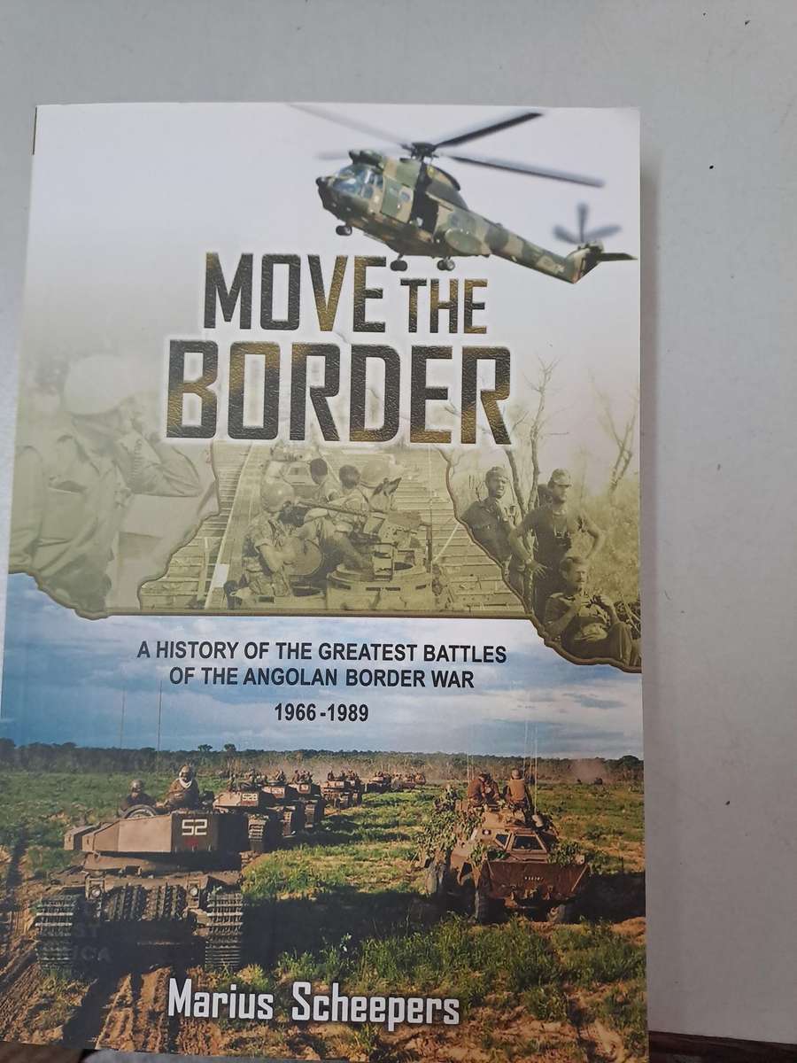 MOVE THE BORDER. By Marius Scheepers. (Border war)