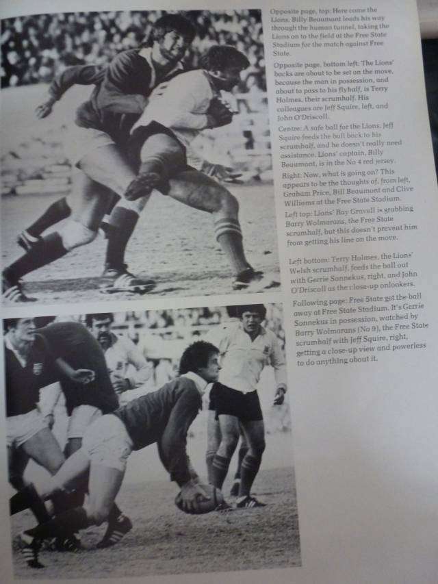 SPRINGBOK TRIUMPH - Lions tour of South Africa.