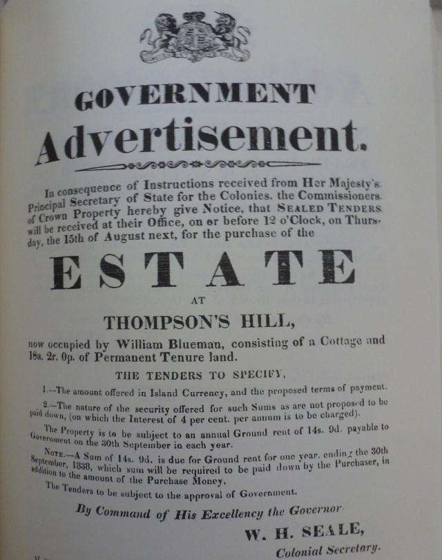 SAINT HELENA PROCLAMATIONS 1818-1943  By Robin Castell