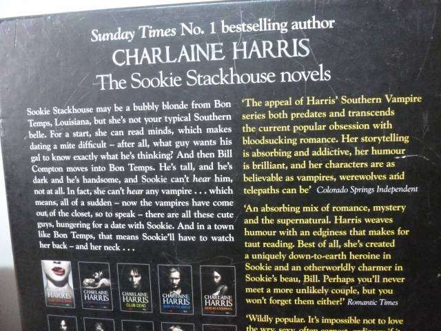 CHARLAINE HARRIS BOXED SET OF 9 BOOKS.