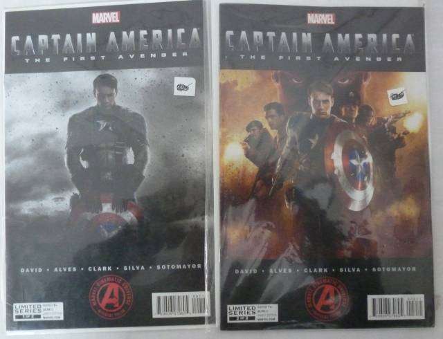 MARVEL . CAPTAIN AMERICA  LIMITED SERIES X 2