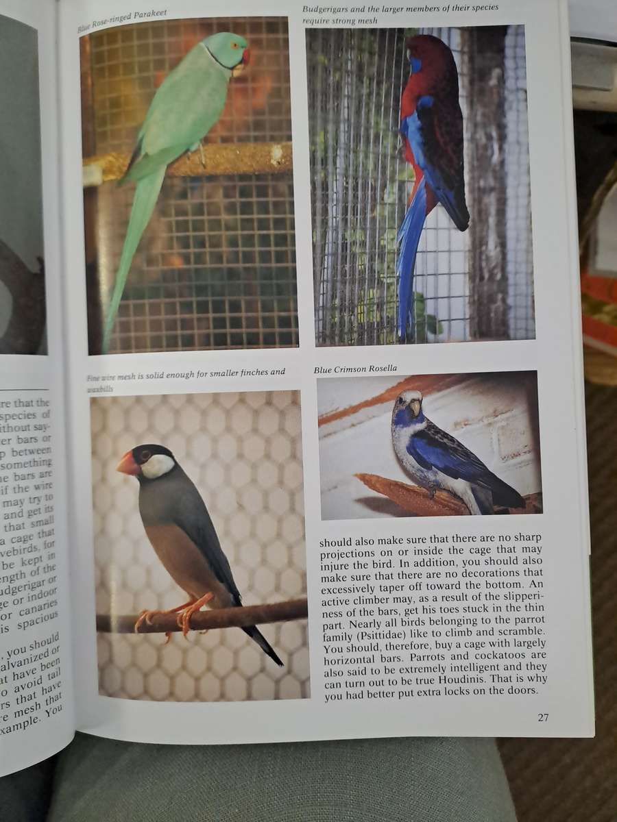THE ENCYCLOPEDIA OF CAGE AND AVIARY BIRDS