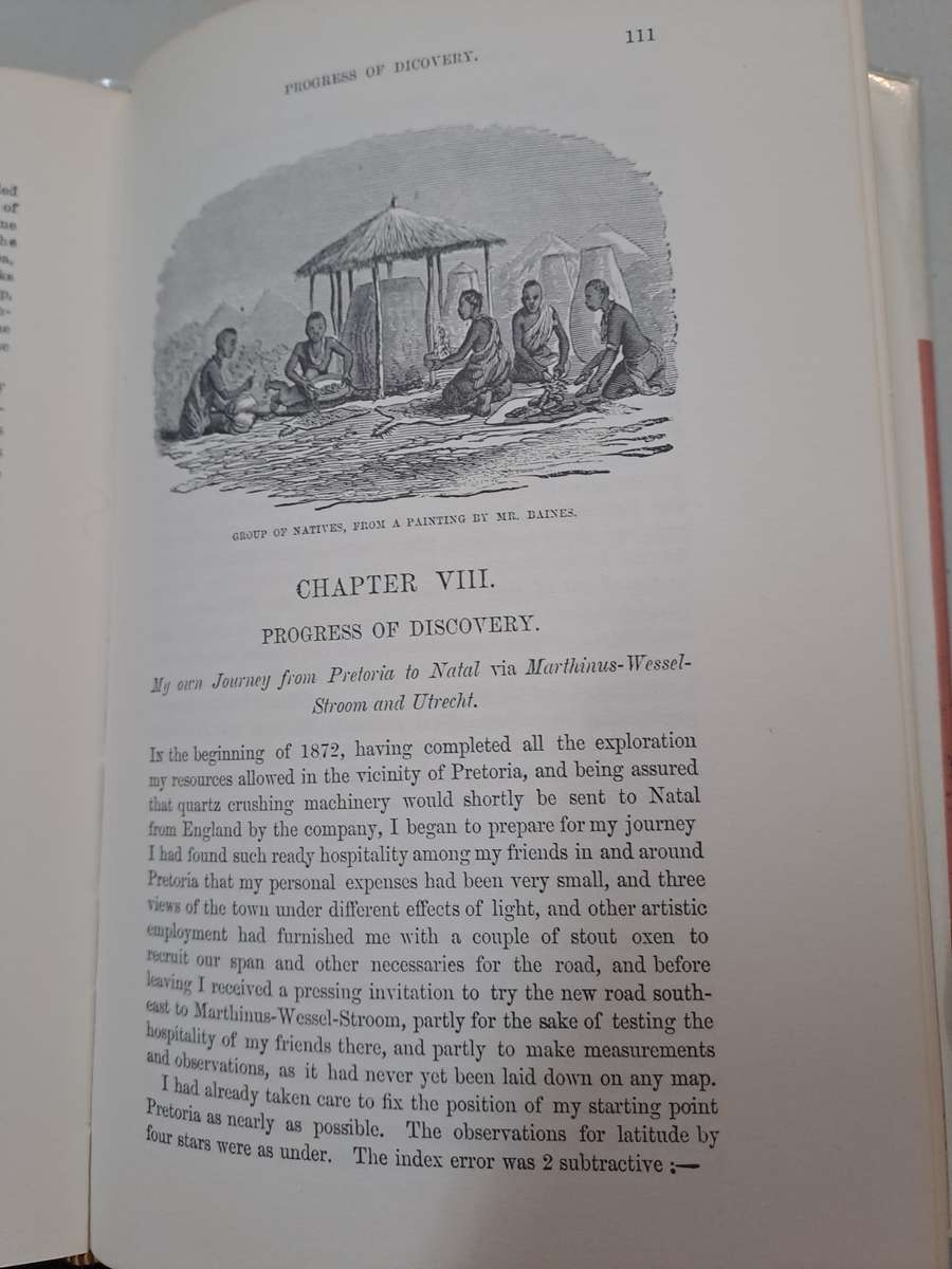 THE GOLD REGIONS OF SOUTH EASTERN AFRICA.  By Thomas  Bains (Rhodesian Reprint Library)